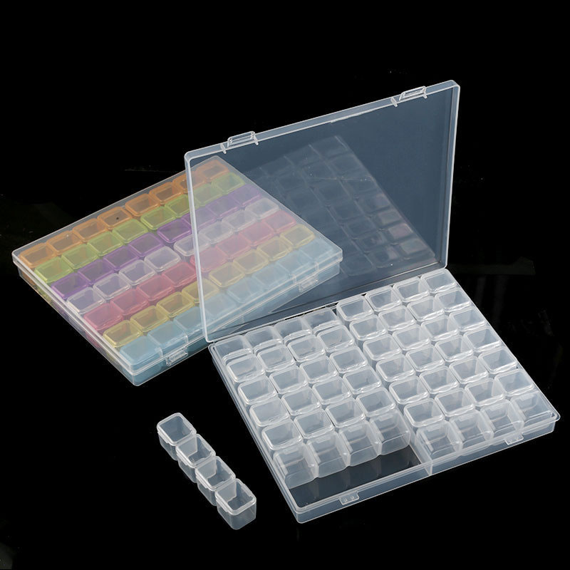 Men'S Accessories Drawer Organizer - Transparent Nails Art Organizer Storage Box