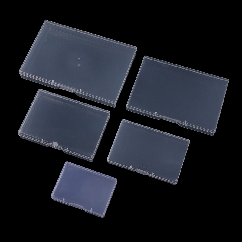 Men'S Accessories Drawer Organizer - Transparent Plastic Box Rectangular Translucent Packing