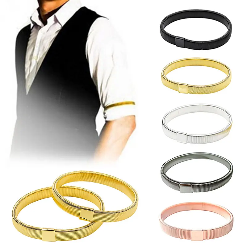 2pcs Men Elasticated Arm Band  - Men'S Accessories Holder ulasan dan harga