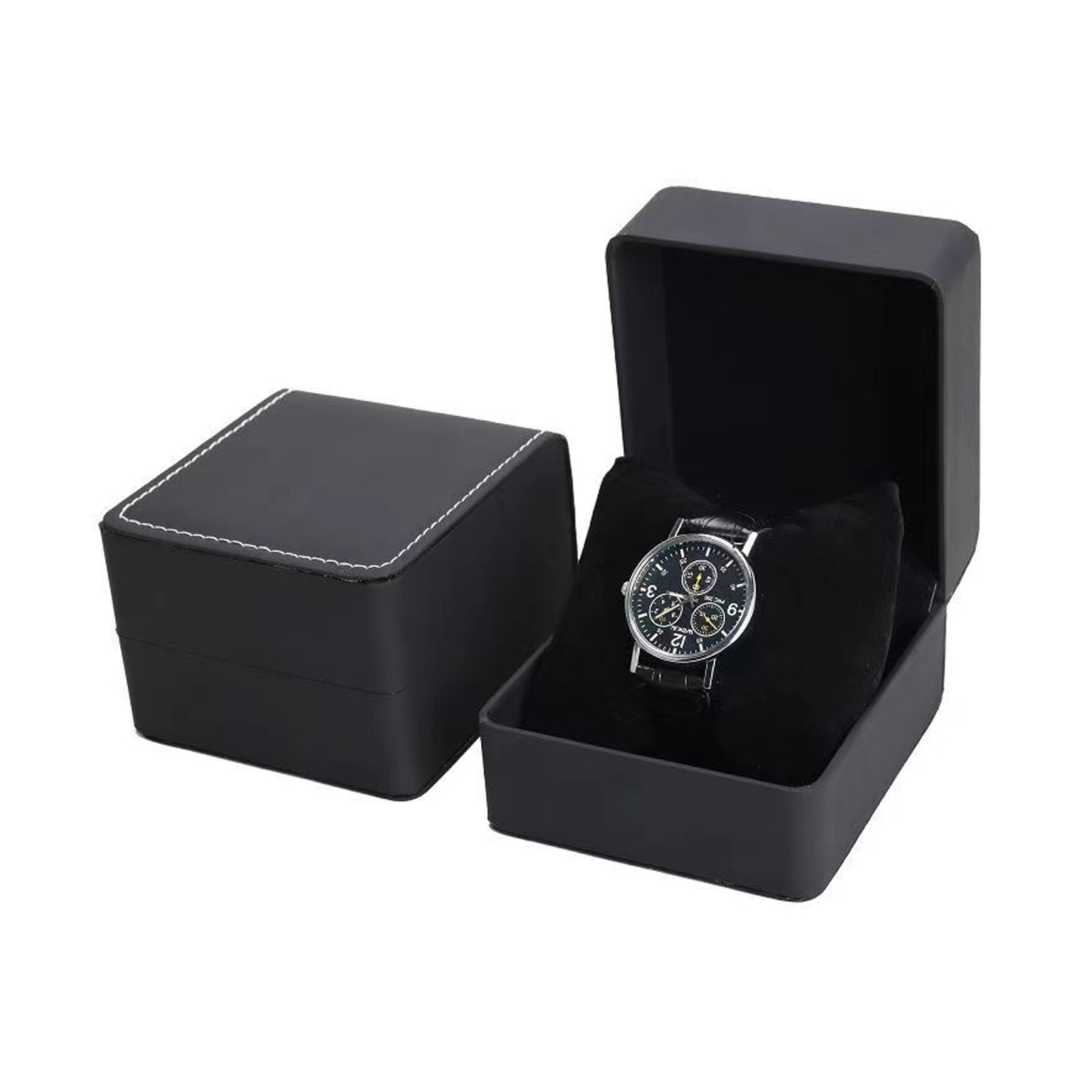 Lnofxas Black Single Watch Gif - Men Accessories Organiser ulasan dan harga