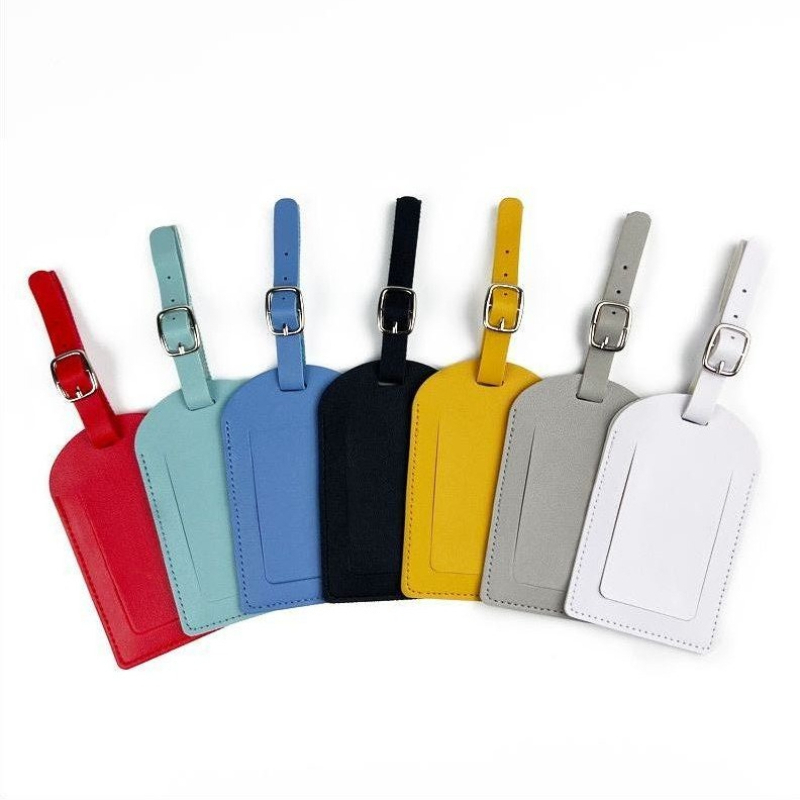 Women Men Luggage Tags PU Leat - Men'S Accessories Holder ulasan dan harga