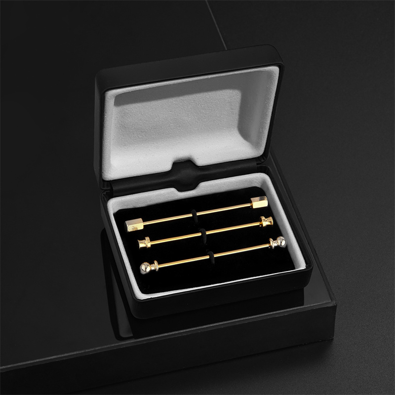 3 PCS Set Lapel Pins For Men S - Cufflink Box Set ulasan dan harga