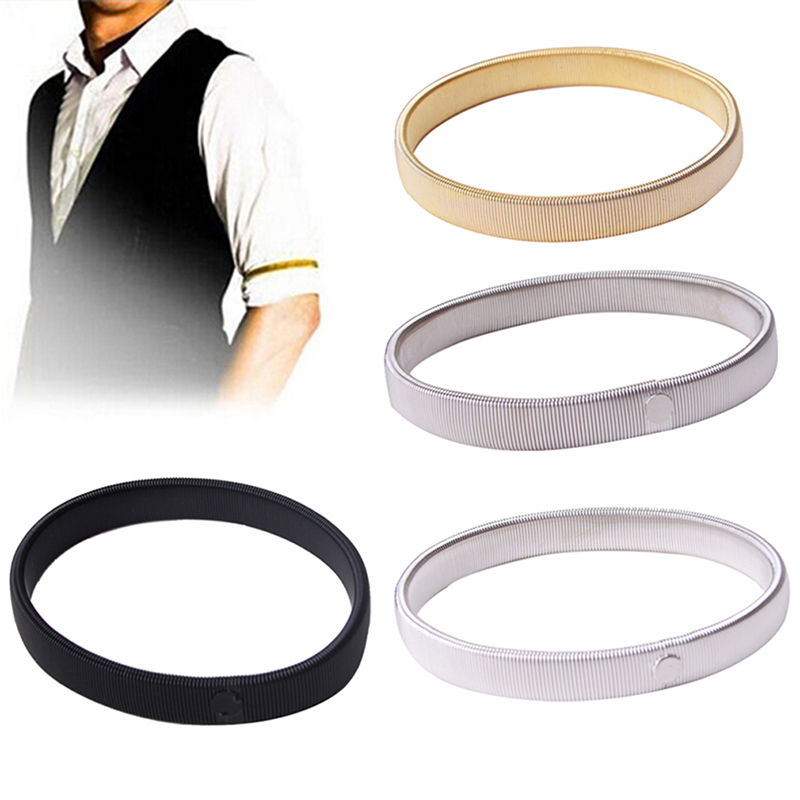 2Pcs Elastic Shirt Sleeve Hold - Men'S Accessories Holder ulasan dan harga