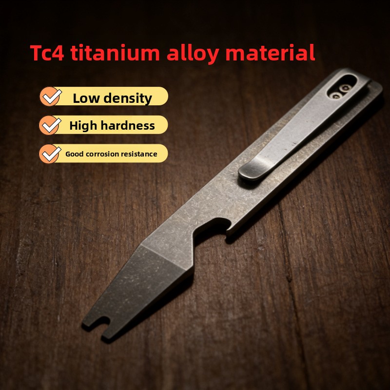Titanium Pry Bar EDC Multi Too - Keychain Multi Tool ulasan dan harga