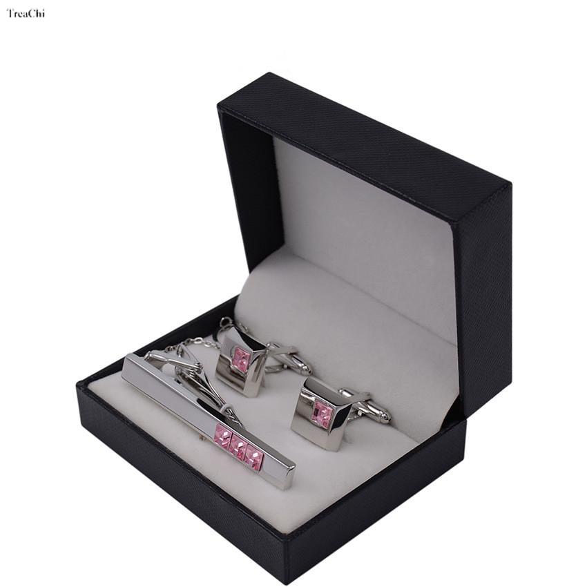 Luxury Tie Clip Cufflinks Stor - Cufflink Box Set ulasan dan harga