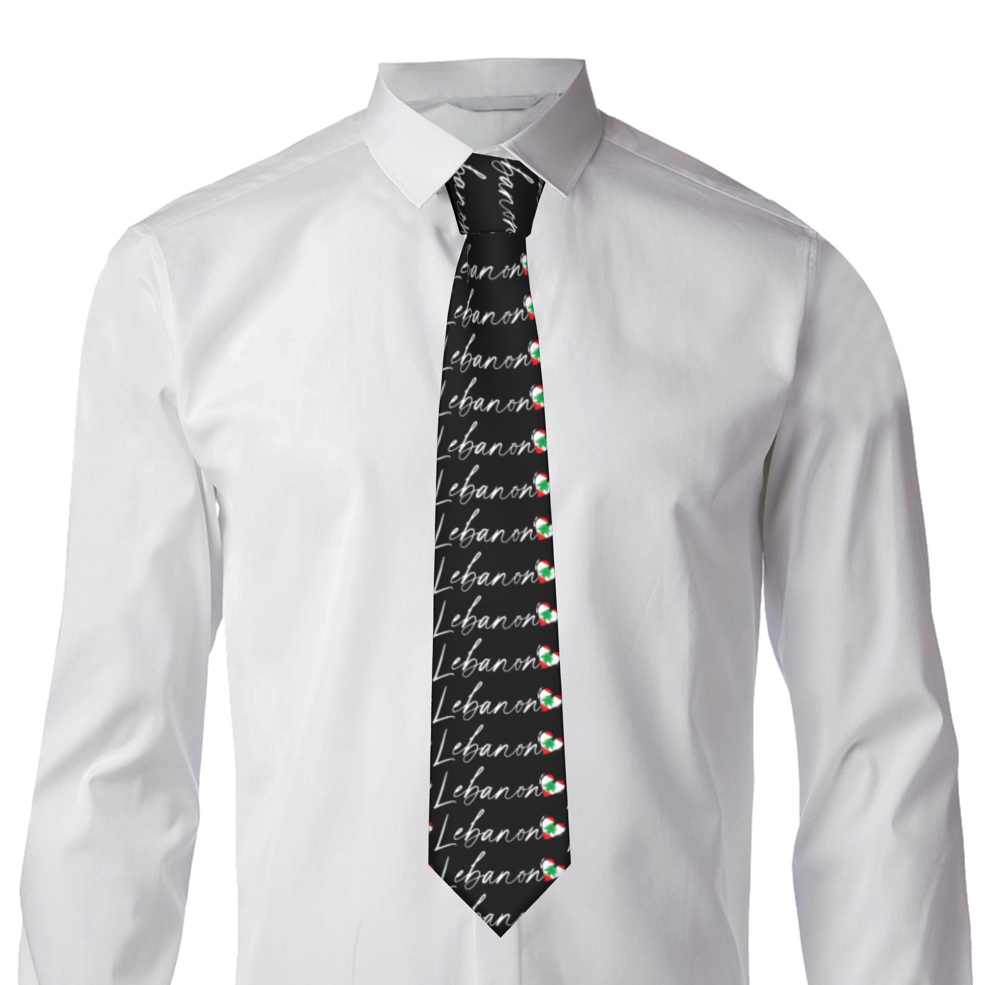 Men's Tie Lebanon Lebanese Fla - Men Accessories Lebanon ulasan dan harga
