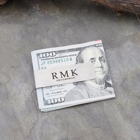 Personalized Money Clip Engrav - Money Clip Slim ulasan dan harga