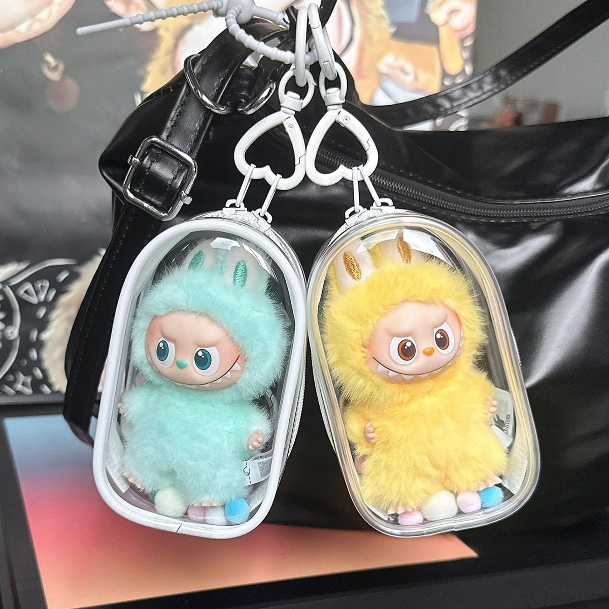 For Mini Labubu Protector Case - Men Accessories Organiser ulasan dan harga