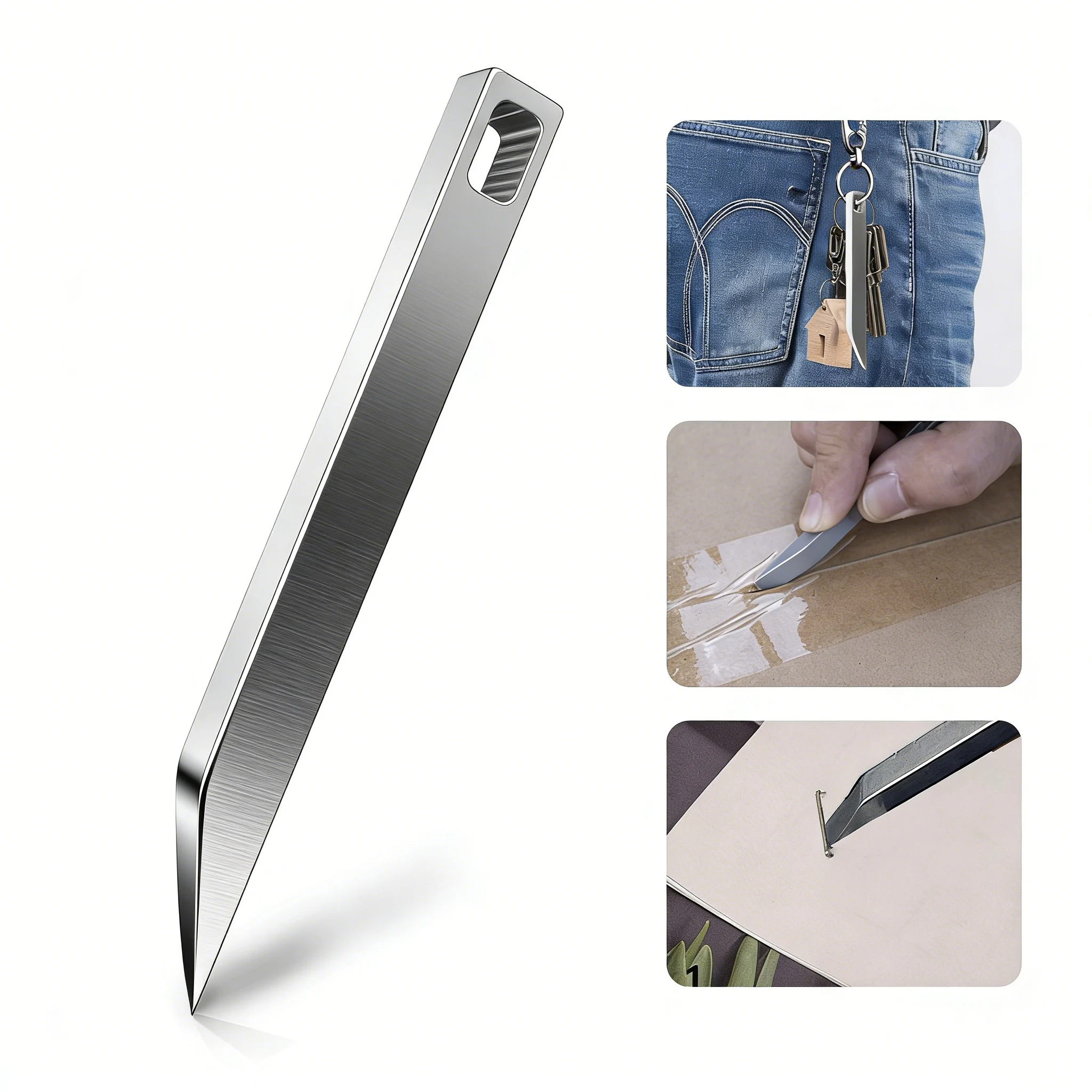 Stainless Steel Heavy-Duty Key - Keychain Multi Tool ulasan dan harga