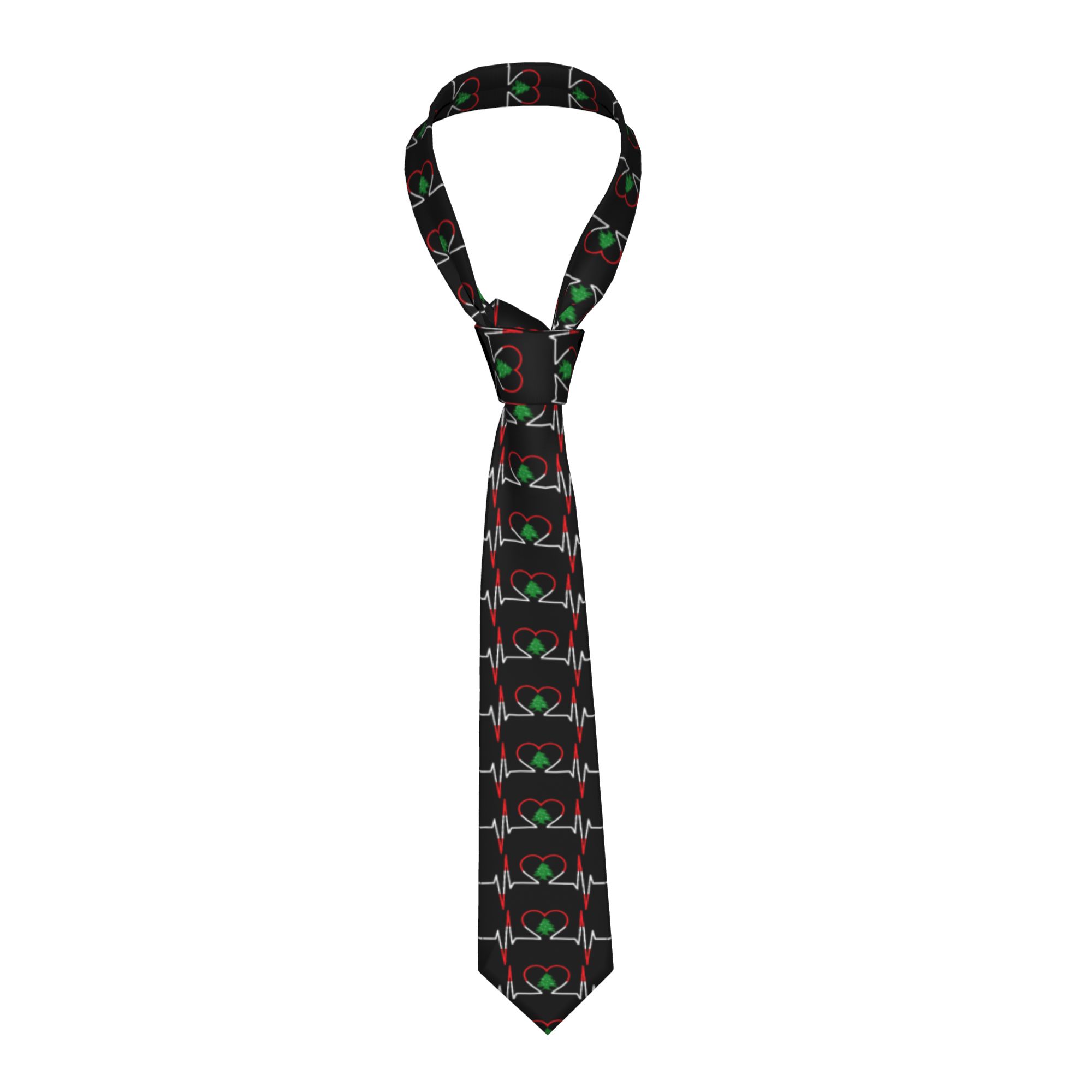 Heartbeat ECG Lebanon Tie Leba - Men Accessories Lebanon ulasan dan harga