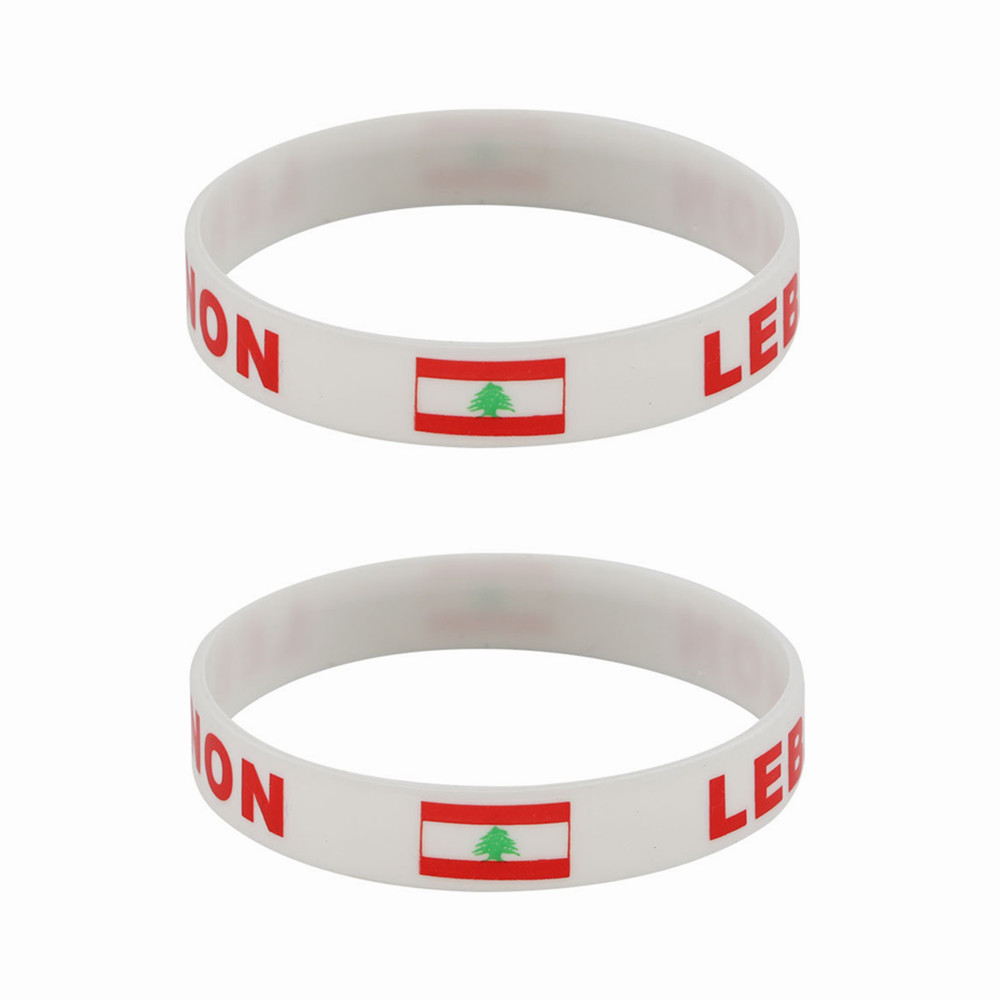 2pcs Lebanon Flag Silicone Bra - Men Accessories Lebanon ulasan dan harga