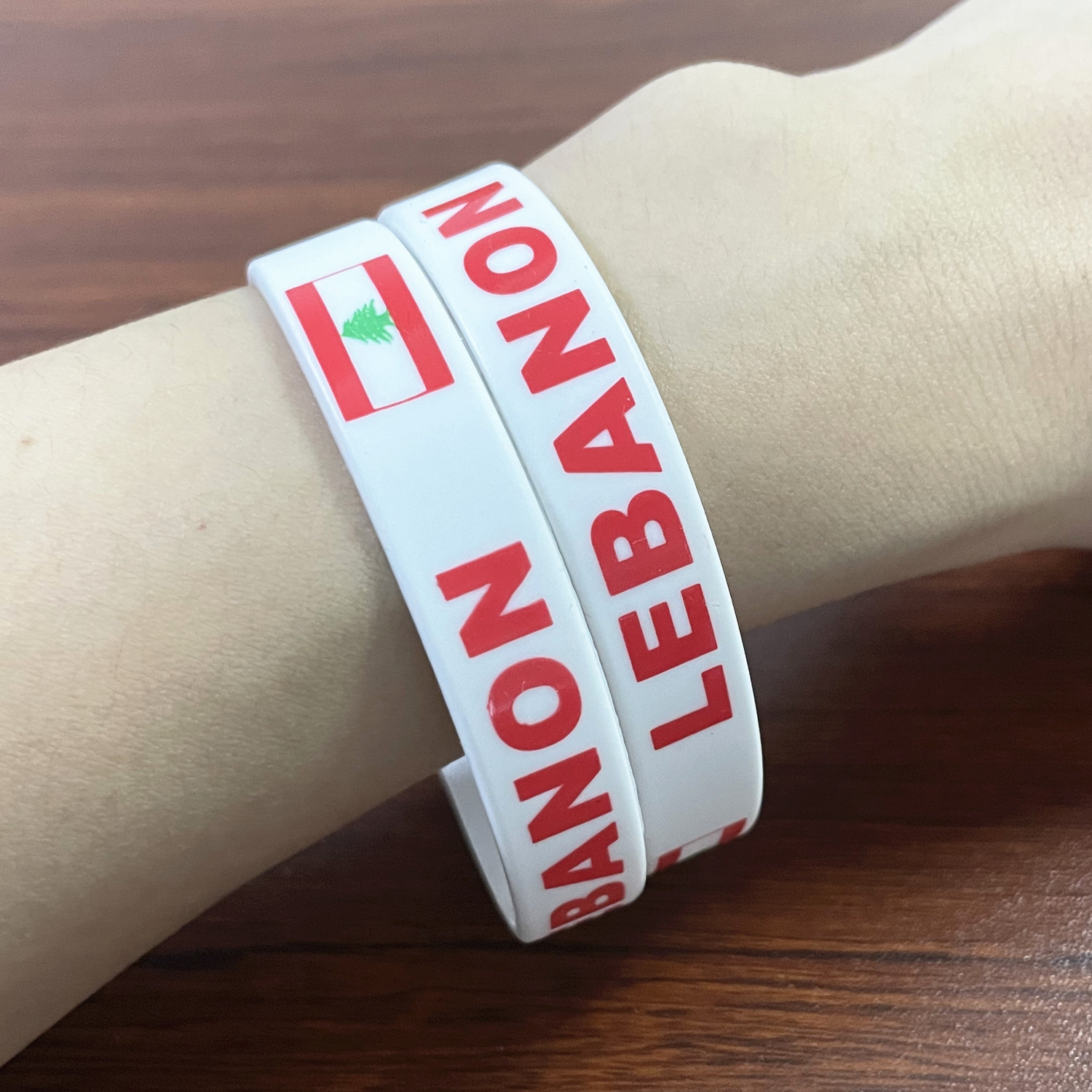 2pcs Lebanon Flag Silicone Bra - Men Accessories Lebanon ulasan dan harga
