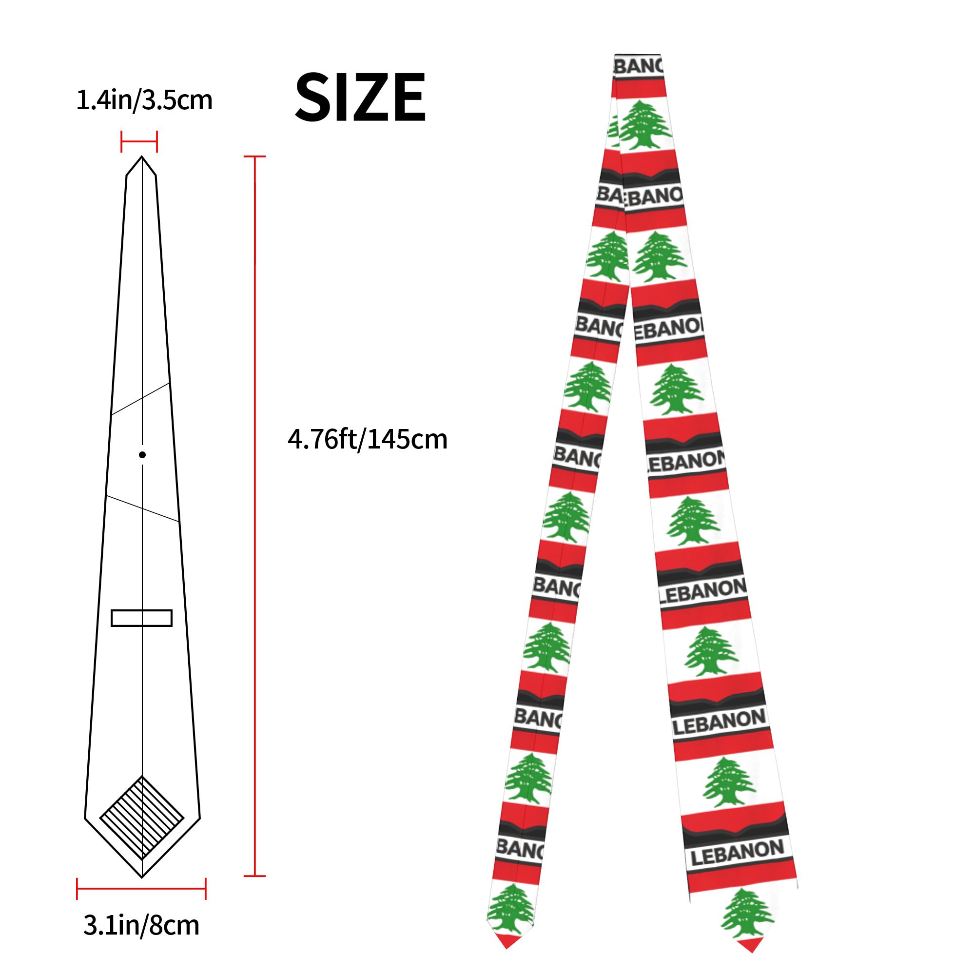 Lebanon Emblem Lebanese Flag T - Men Accessories Lebanon ulasan dan harga