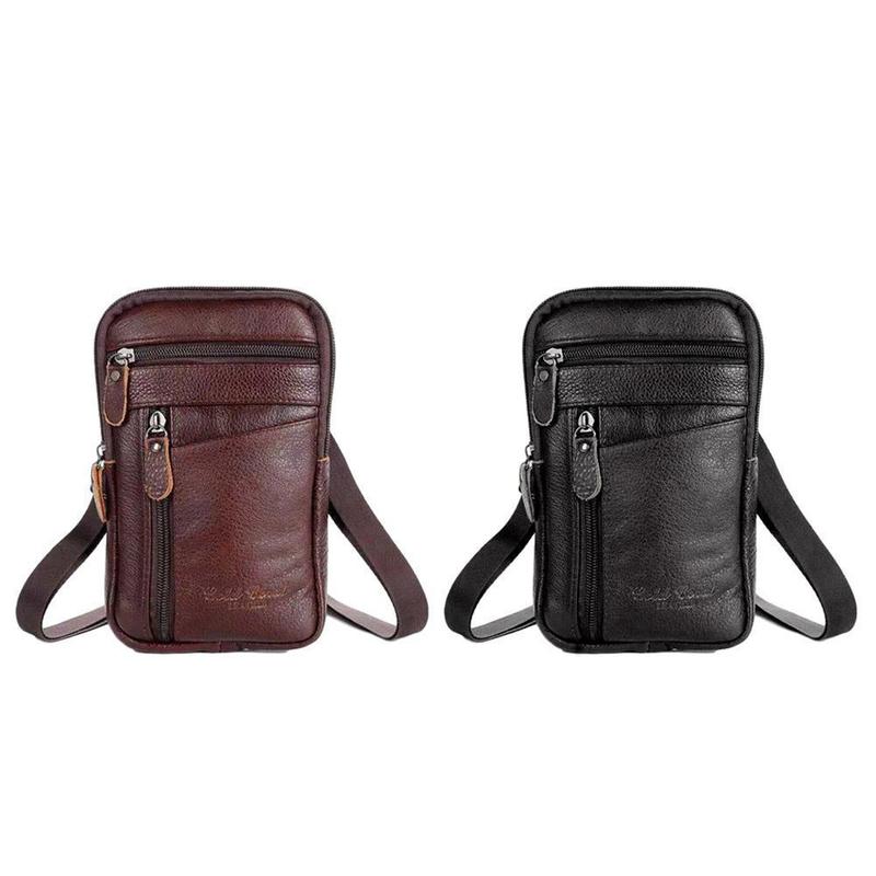 Men Genuine Leather Bag Vertic - Men Accessories For Travel ulasan dan harga