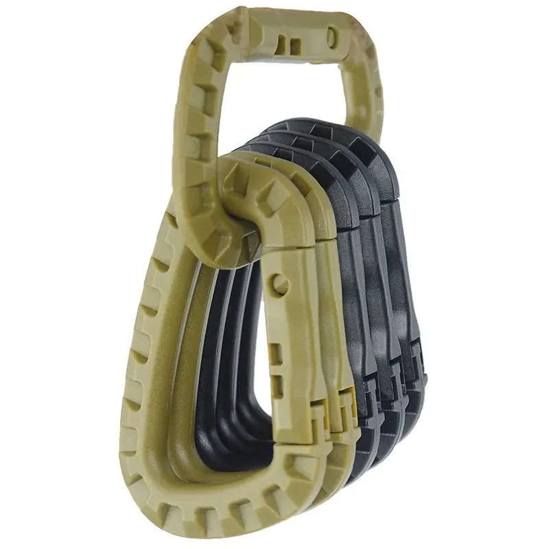 Tactical Carabiner Set Plastic - Keychain Multi Tool ulasan dan harga