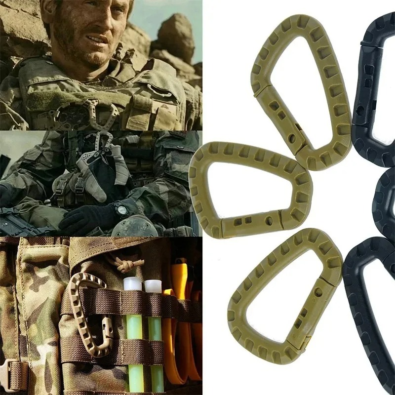 Tactical Carabiner Set Plastic - Keychain Multi Tool ulasan dan harga