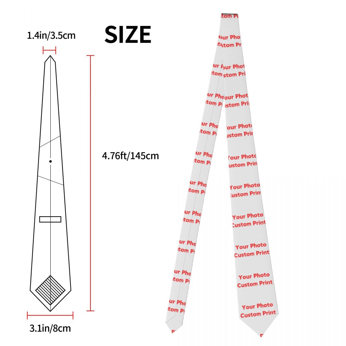 Mens Tie Your Photo Custom Pri - Men Accessories Photos ulasan dan harga