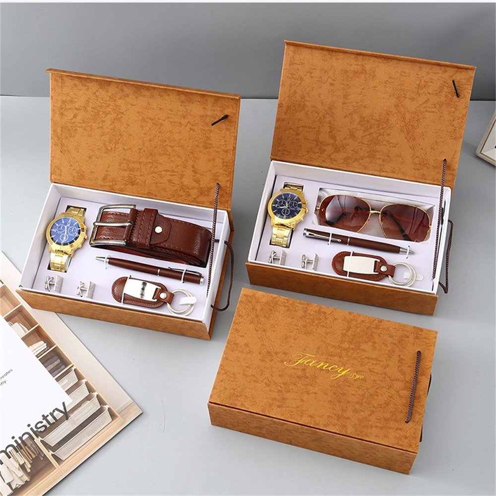 New Watch Men's Gift Set with  - Cufflink Box Set ulasan dan harga