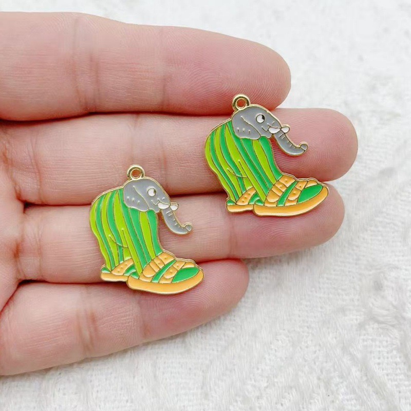 10pcs Creative Alloy Drip Oil  - Men Accessories Jewelry ulasan dan harga