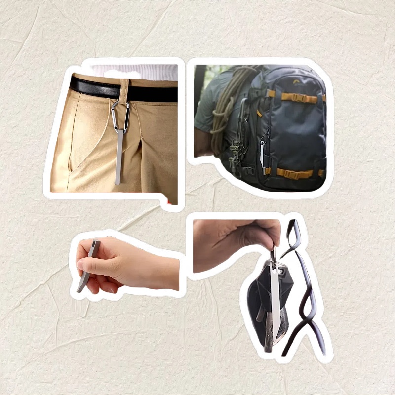 Heavy Duty Crowbar Keychain Pr - Keychain Multi Tool ulasan dan harga