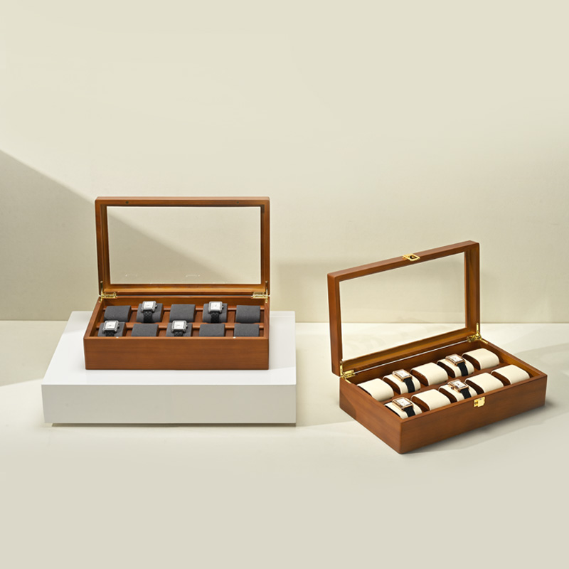 Oirlv 10 Grids Watch Box Woode - Men Accessories Organiser ulasan dan harga