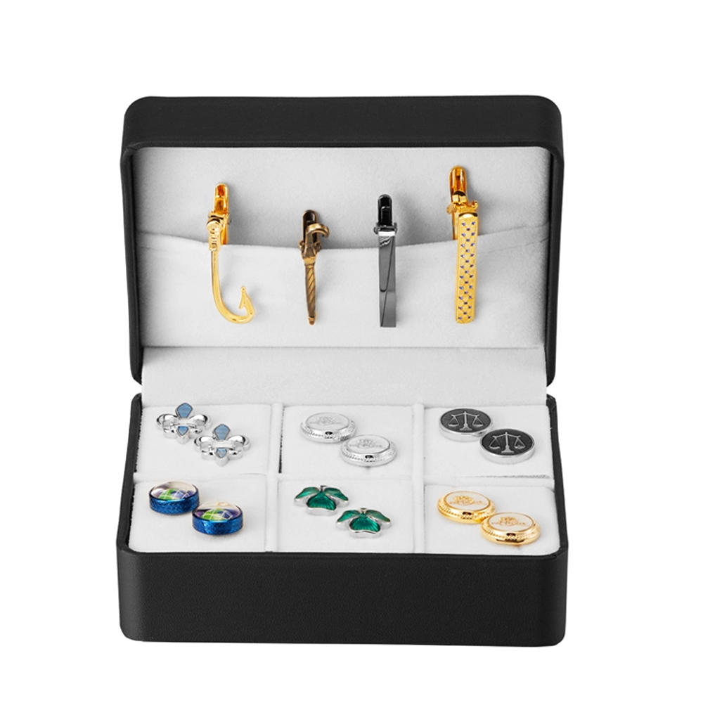 Portable Jewelry Box High-End  - Cufflink Box Set ulasan dan harga