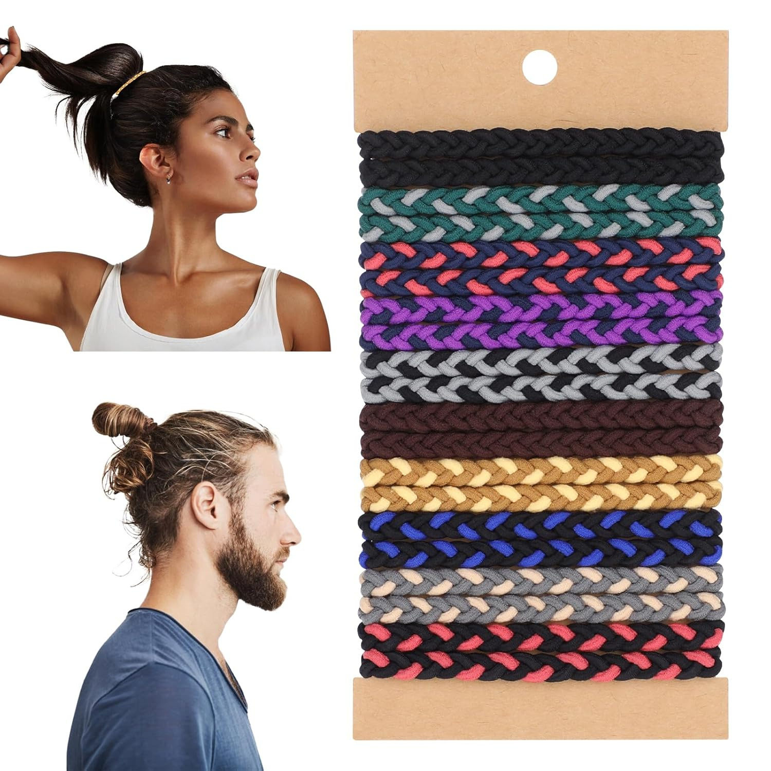 10pcs Boho Hair Ties Bracelets - Men'S Accessories Holder ulasan dan harga