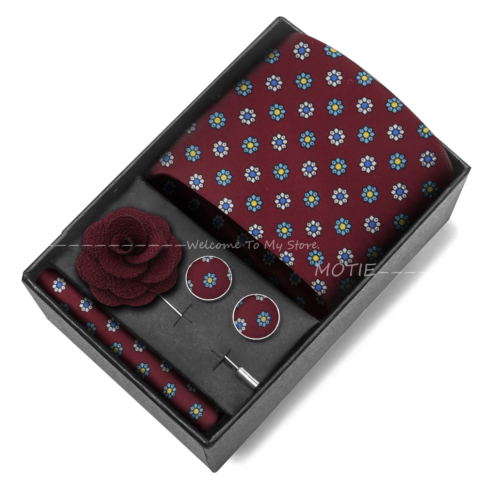Tie Set For Men Necktie With B - Cufflink Box Set ulasan dan harga