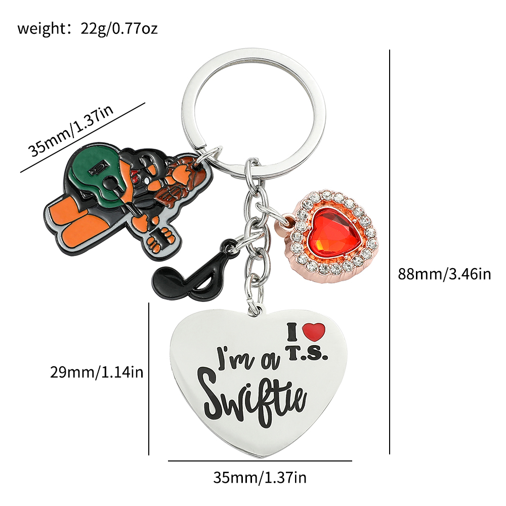 Taylor Keychain Fans Collect S - Men Accessories Bag ulasan dan harga