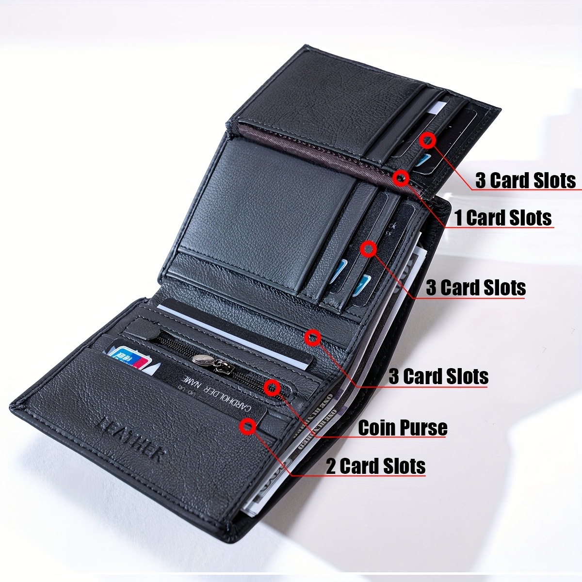 1 men's distinguished leather  - Money Clip Slim ulasan dan harga