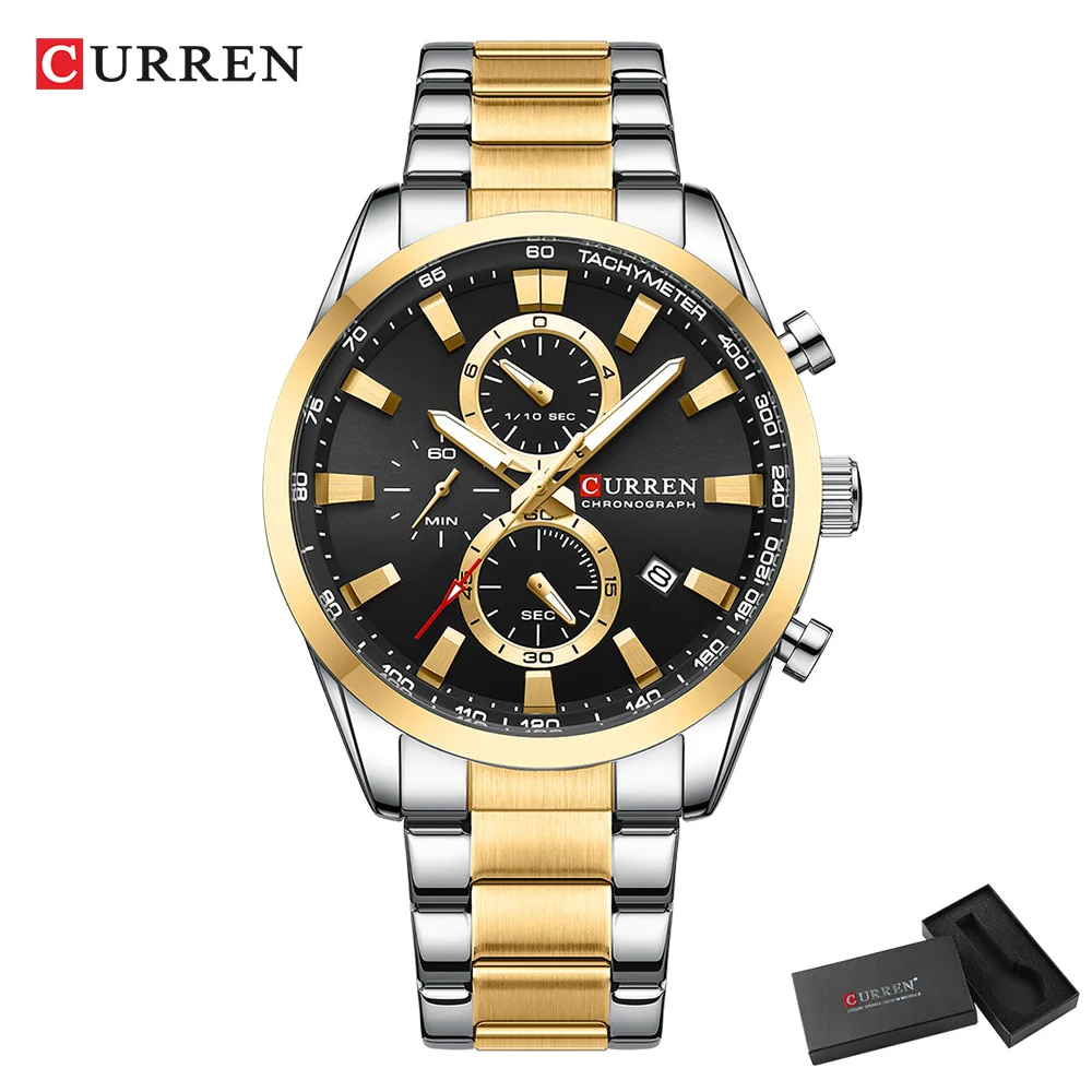 CURREN Casual Quartz Chrono Sp - Men Accessories Jewelry ulasan dan harga