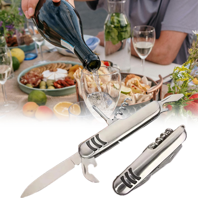 5 IN 1 Multi-purpose Knife Mul - Keychain Multi Tool ulasan dan harga