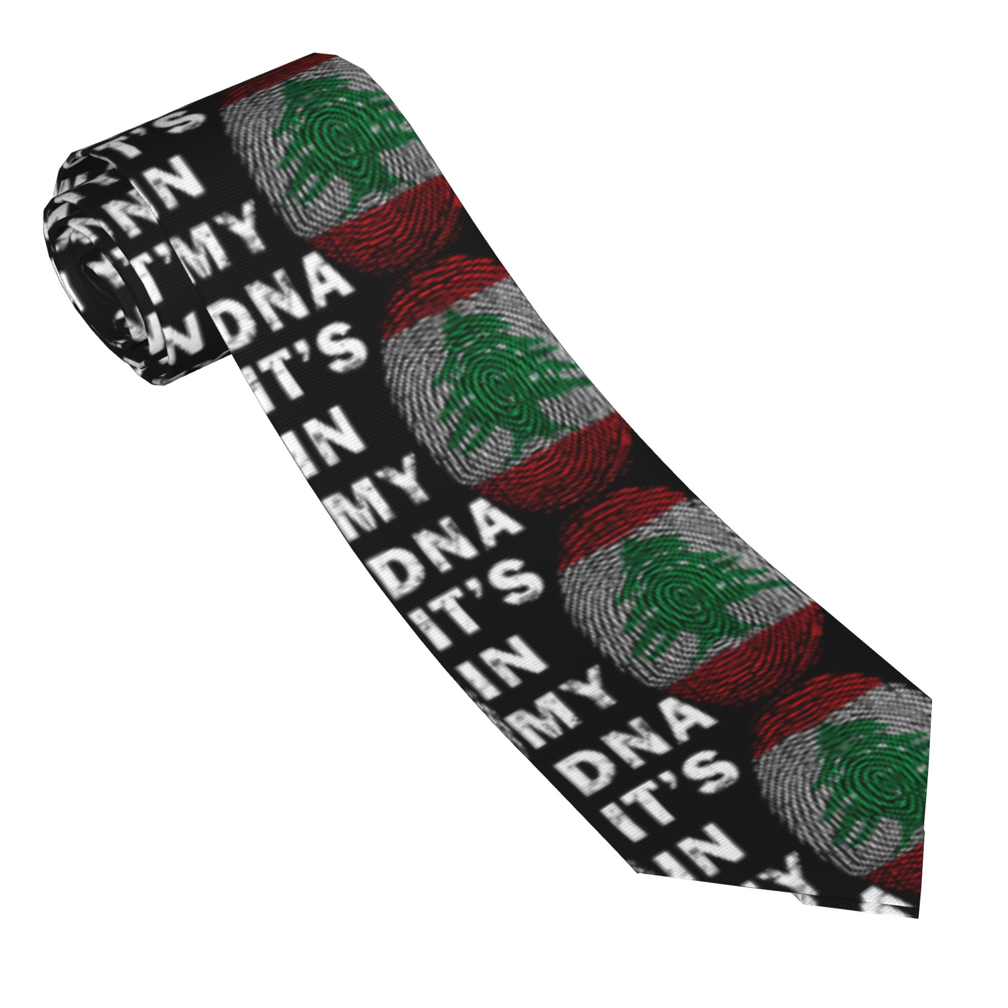 Mens Tie Lebanon in My DNA Leb - Men Accessories Lebanon ulasan dan harga