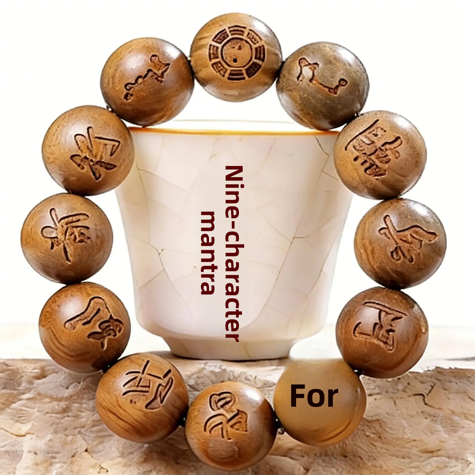 Lucky Luxury Green Sandalwood  - Bracelet Beaded Men ulasan dan harga