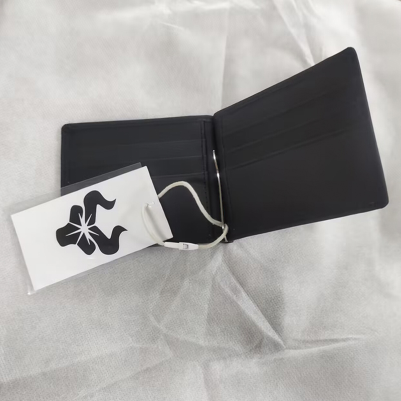 100% Genuine Leather Mens Slim - Money Clip Slim ulasan dan harga