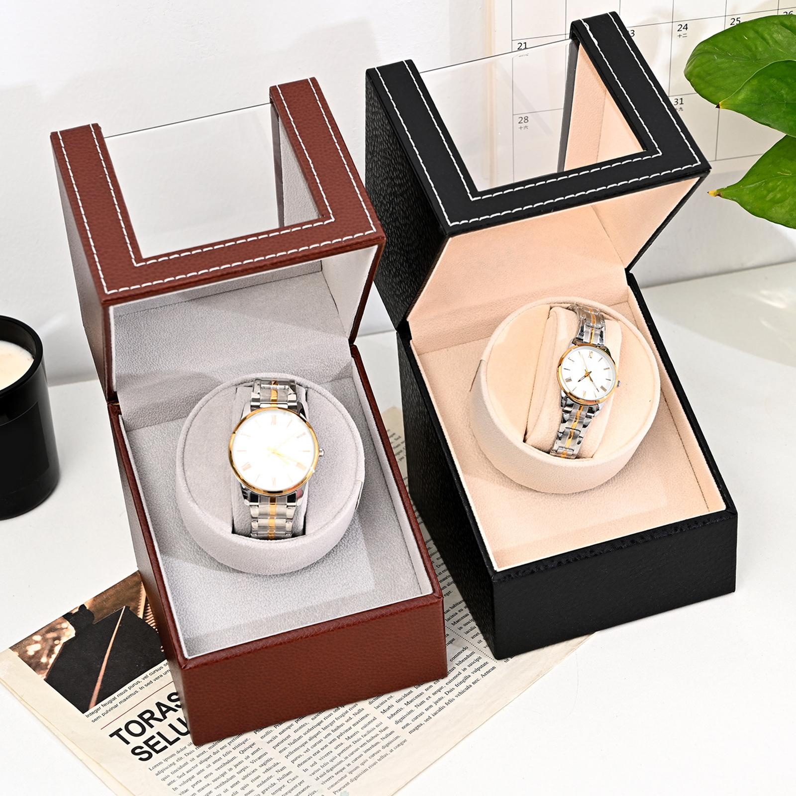 Single Automatic Watch Winder  - Men Accessories Organiser ulasan dan harga