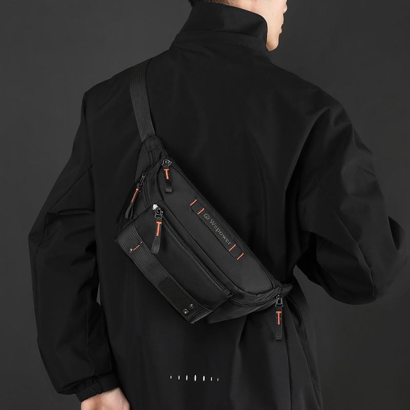 Men Waist Pack Belt Bag Cross  - Men Accessories For Travel ulasan dan harga