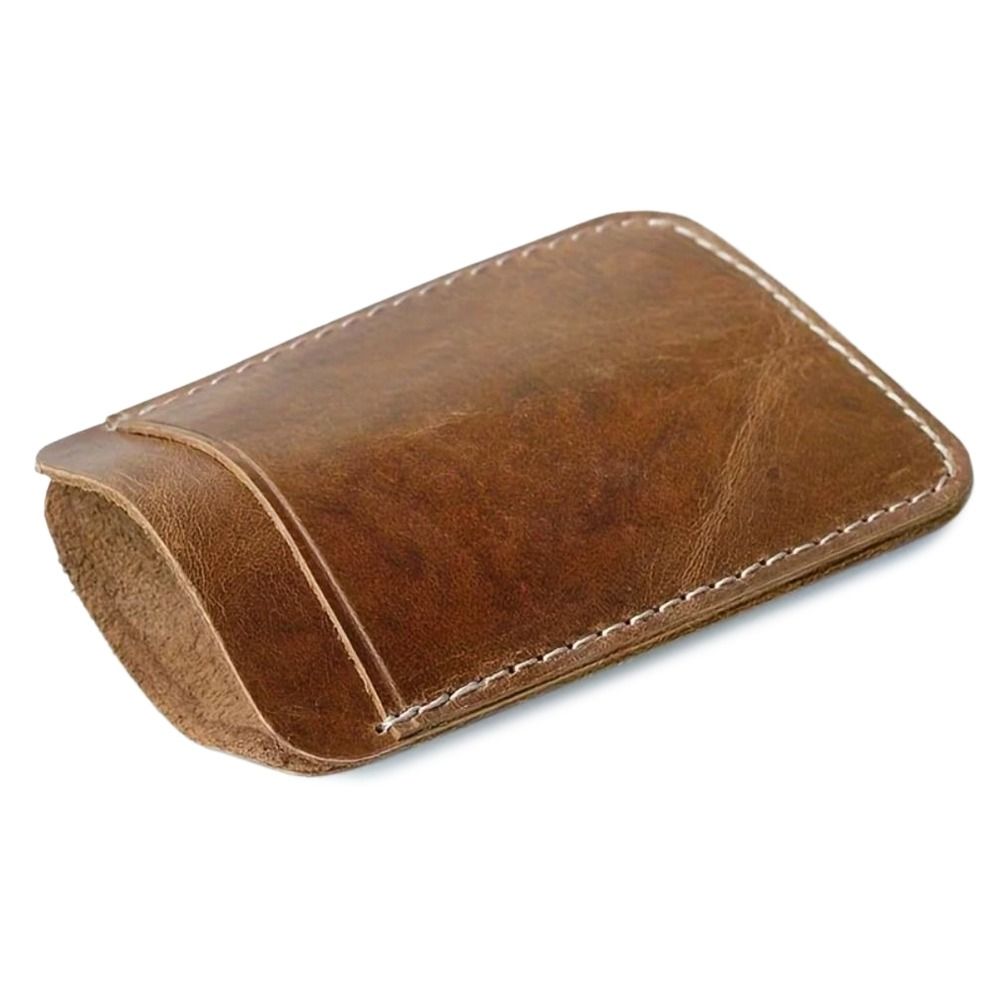 New Leather Genuine Leather Mo - Money Clip Slim ulasan dan harga