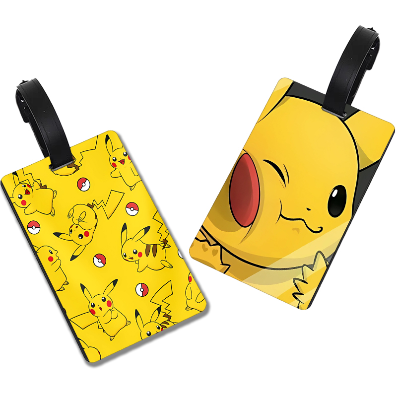 Pokemons Cartoon Luggage Tag K - Men Accessories For Travel ulasan dan harga