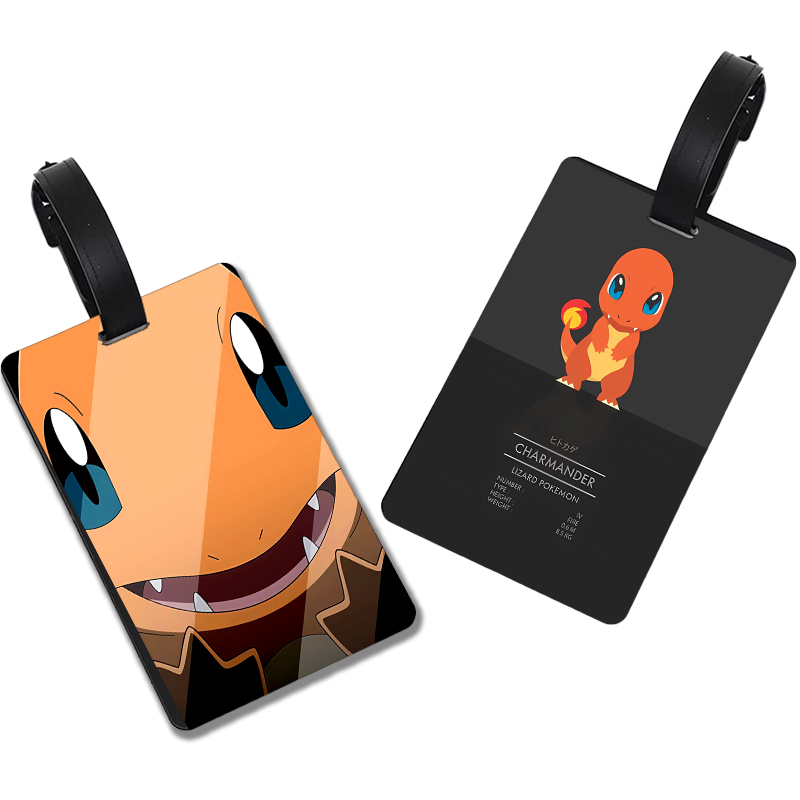 Pokemons Cartoon Luggage Tag K - Men Accessories For Travel ulasan dan harga
