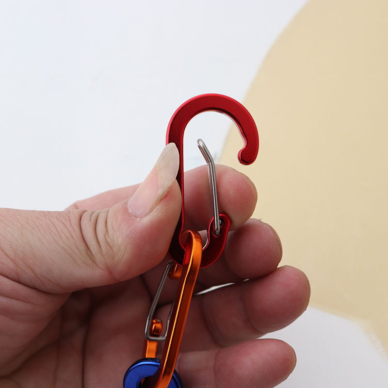 6pcs Carabiner Keychain Key Ch - Keychain Multi Tool ulasan dan harga
