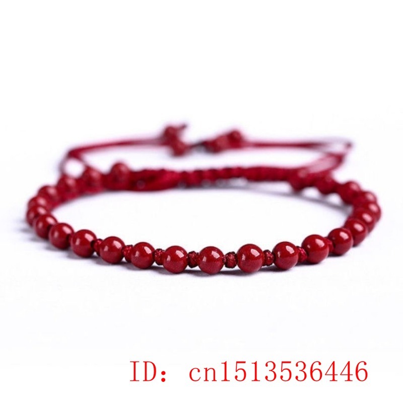 Customized Natural Red Cinnaba - Bracelet Beaded Men ulasan dan harga