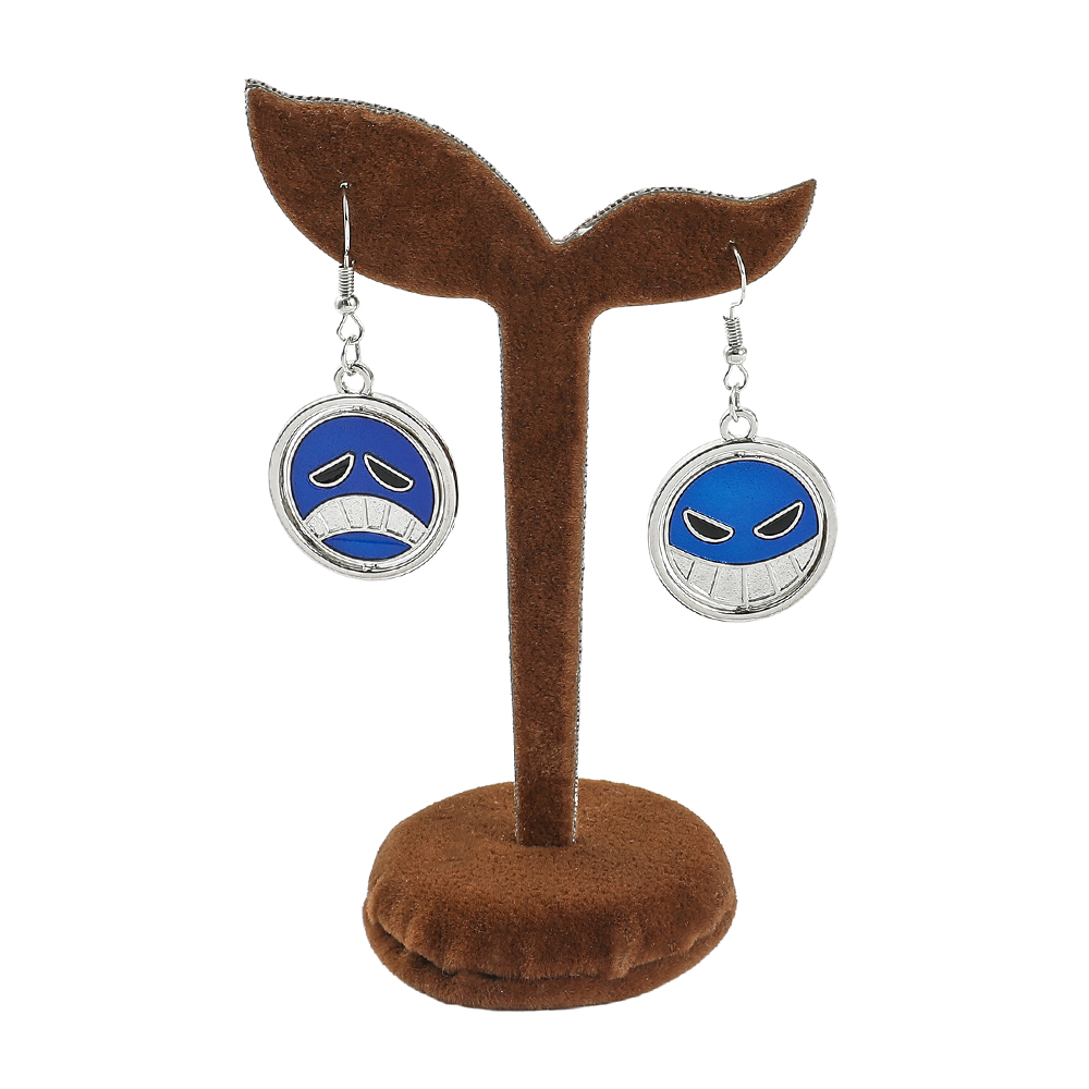Creative Rotatable Smiling Fac - Men Accessories Jewelry ulasan dan harga