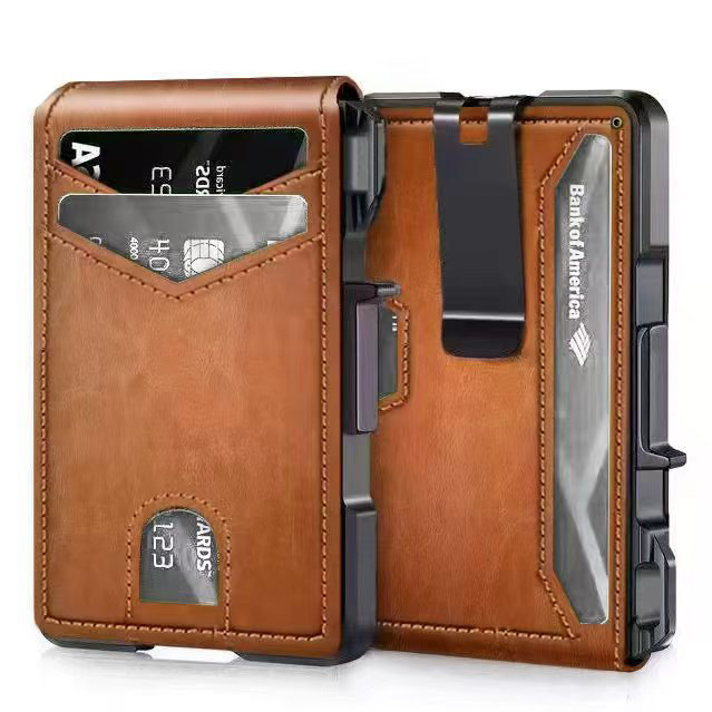 PU Leather Money Clip for Busi - Money Clip Slim ulasan dan harga