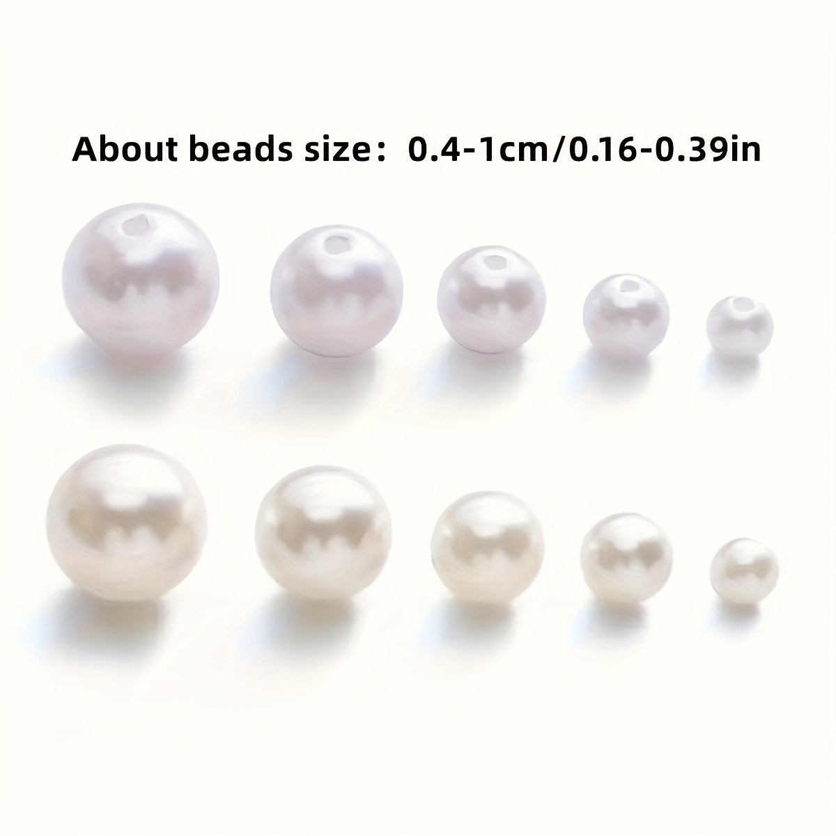 1388pcs 4/6/8/10mm Black, Whit - Bracelet Beaded Men ulasan dan harga