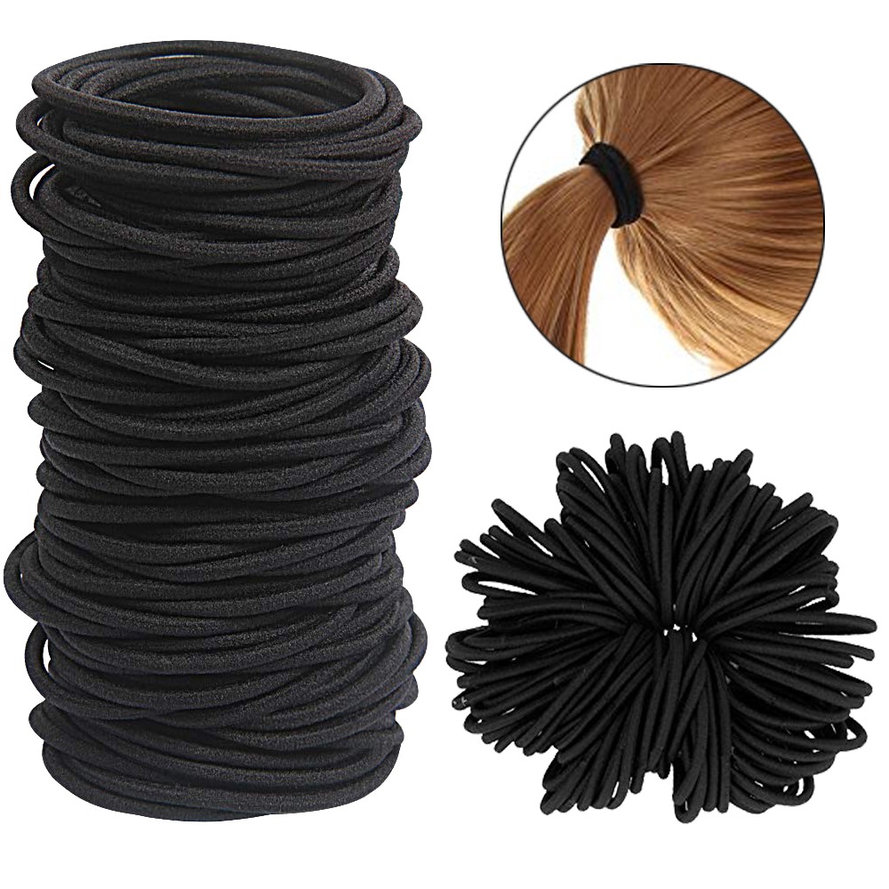 10/30/50pcs 4MM Black Small Ha - Men'S Accessories Holder ulasan dan harga