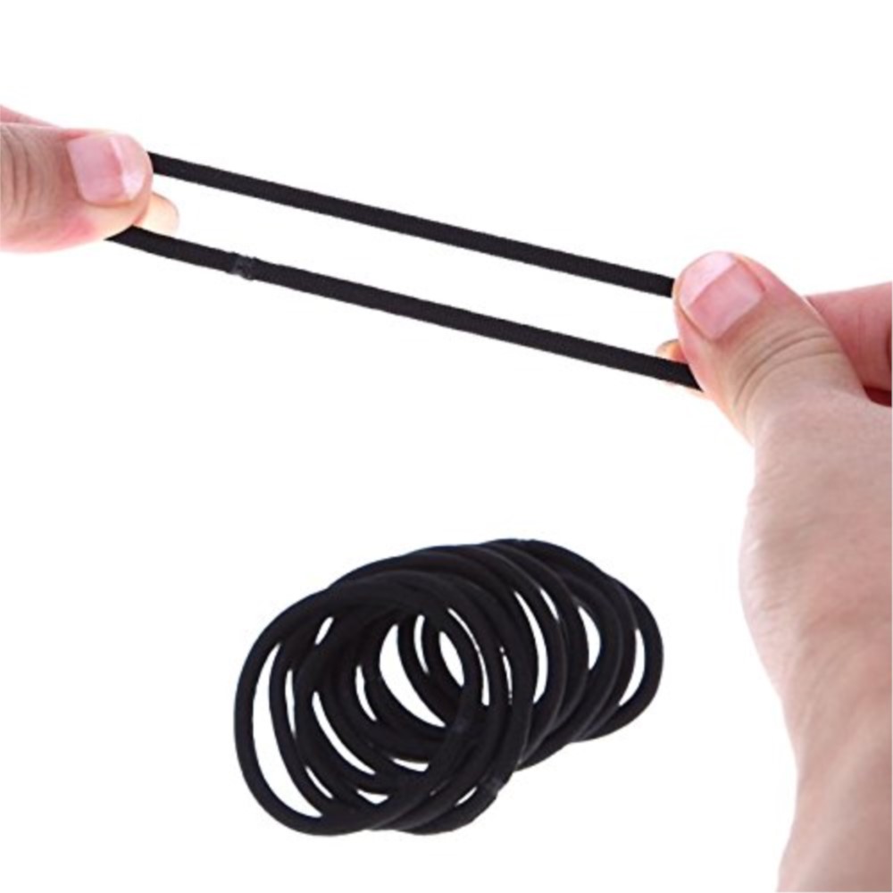 10/30/50pcs 4MM Black Small Ha - Men'S Accessories Holder ulasan dan harga