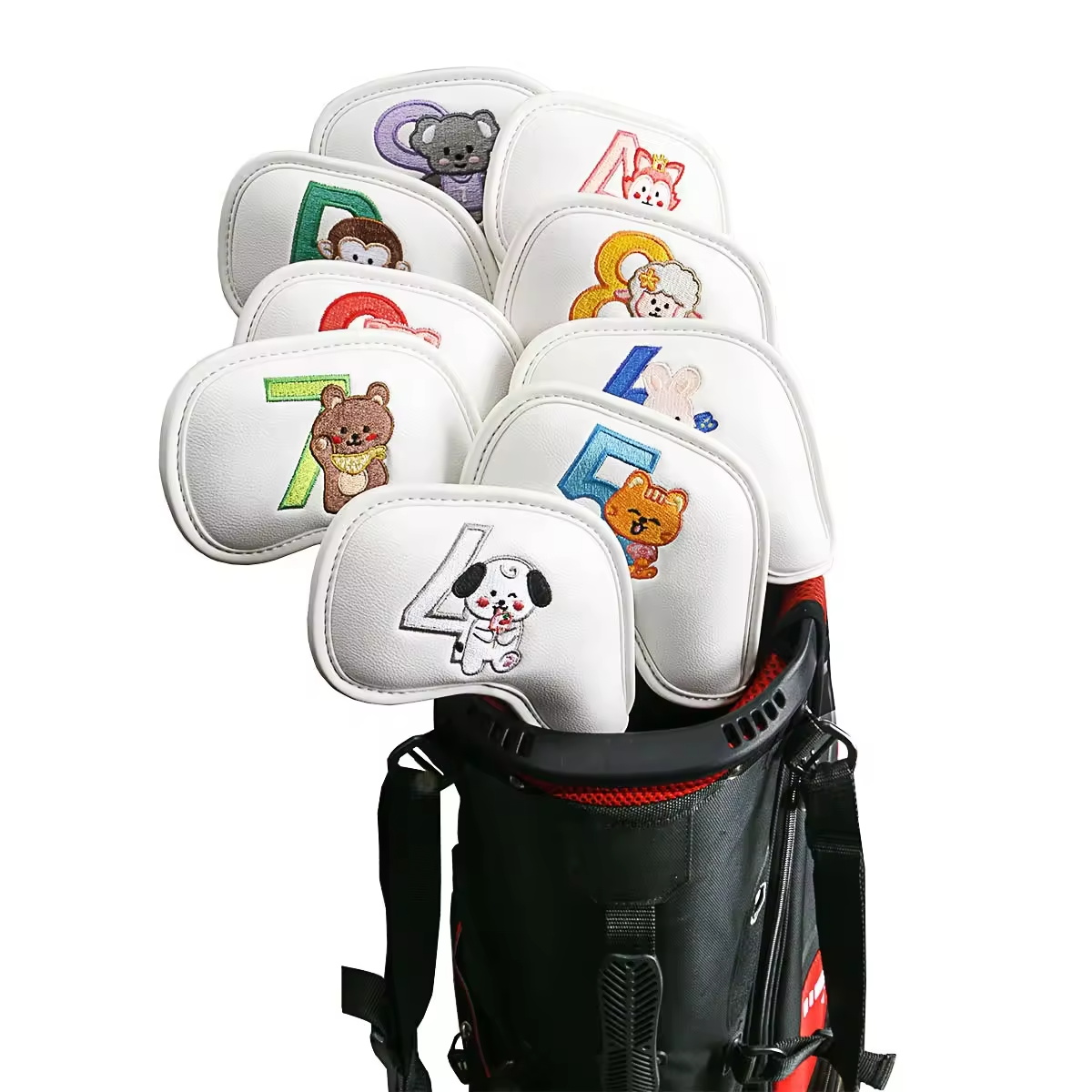 9Pcs Cute Cartoon Animal Golf  - Men'S Accessories ulasan dan harga
