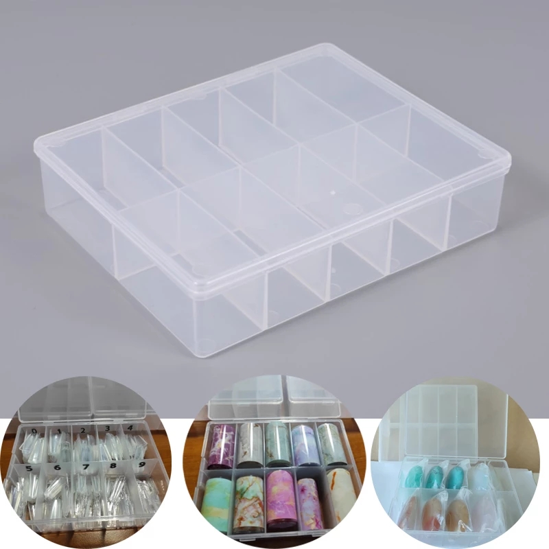 10 Grids Empty Clear Storage B - Men'S Accessories Drawer Organizer ulasan dan harga