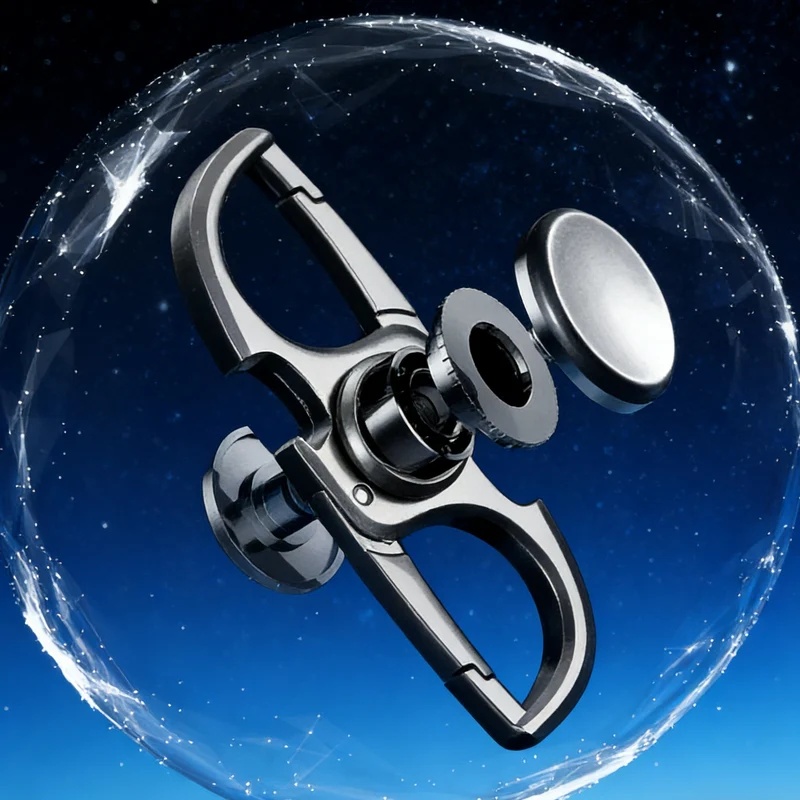 Metal Fingertip Spinner Fidget - Keychain Multi Tool ulasan dan harga